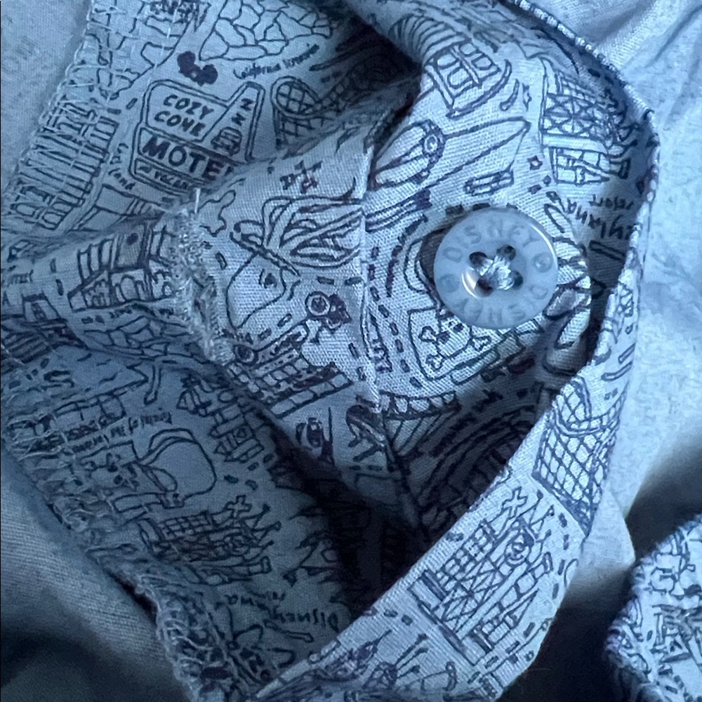 Disneyland Disney Parks Store Pajama Pants Lounge Pants Cotton Sleepwear - Picture 12 of 14